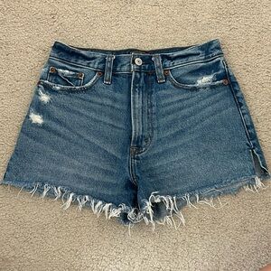 abercrombie denim shorts